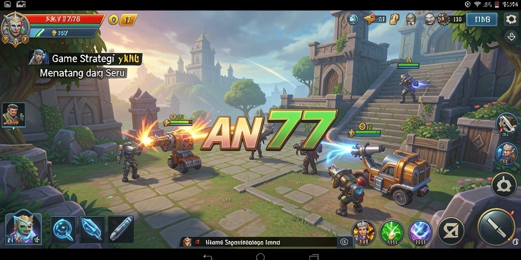 Tampilan gameplay AN777 yang seru dan menantang.