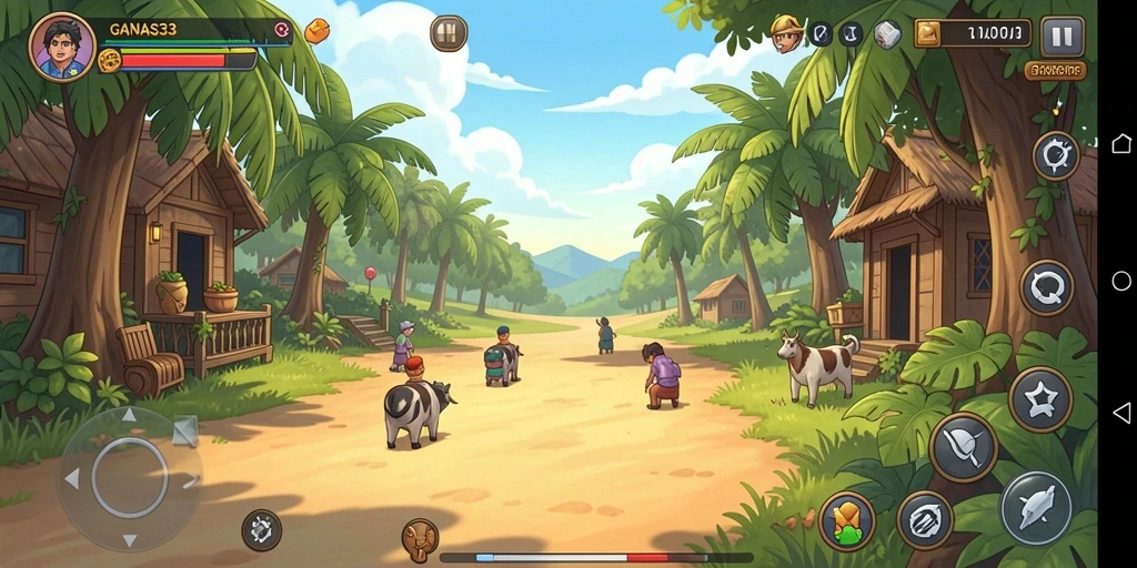 Screenshot utama <strong>GANAS33</strong> menampilkan gameplay yang seru dan menyenangkan.