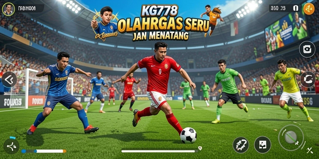 Tampilan gameplay KG778 yang penuh aksi dalam olahraga seru.
