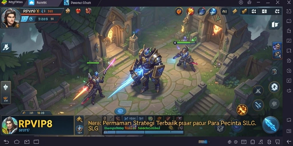 Tampilan gameplay RPVIP8 yang menegangkan dan mendebarkan.